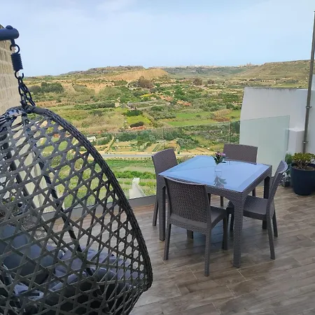 Apartmán Ta' Frangisku - Modern Overlooking Valley With Distant Seaview *